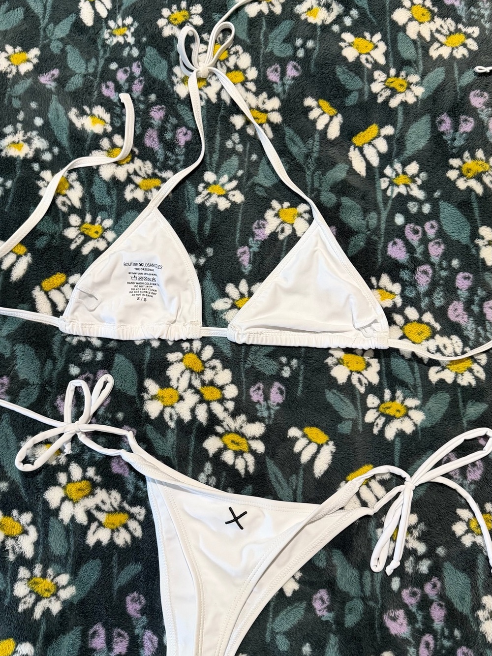Boutine LA white Bikini Set